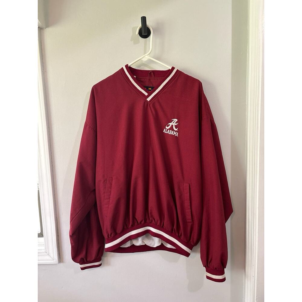 Team Edition Apparel Men's Windbreaker Pullover Alabama Crimson Tide Jacket xL